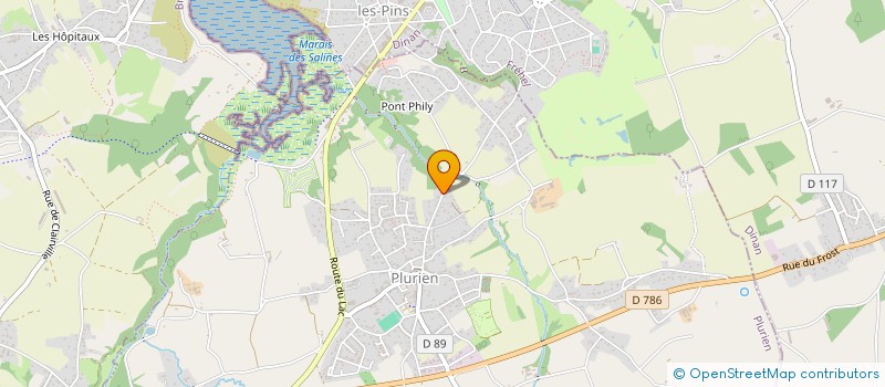 localisation de l'entreprise MADAME YVETTE VAUCLIN  PLURIEN