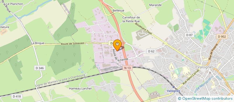 localisation de l'entreprise MADAME YVETTE VIEL  BRIX