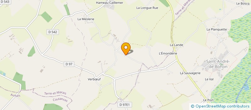 localisation de l'entreprise MADAME YVONNE ALBRECHT  TERRE-ET-MARAIS