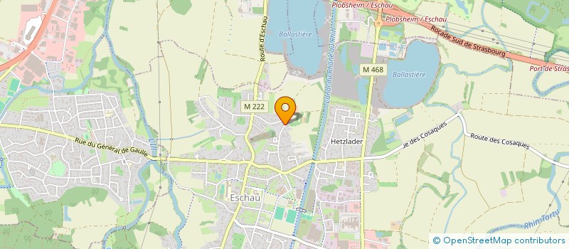 localisation de l'entreprise MADAME YVONNE ANN CHAPPELL  ESCHAU