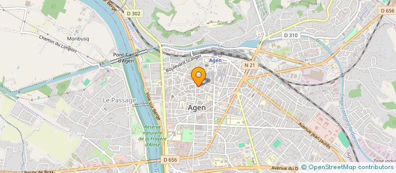 localisation de l'entreprise MADAME YVONNE ARAGON à AGEN