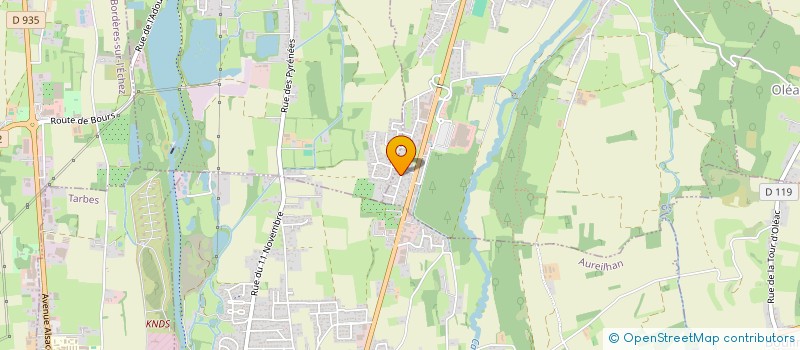 localisation de l'entreprise MADAME YVONNE BAJON  ORLEIX