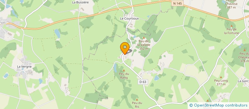 localisation de l'entreprise MADAME YVONNE BERTHONNET à SAINT-AMAND-MAGNAZEIX