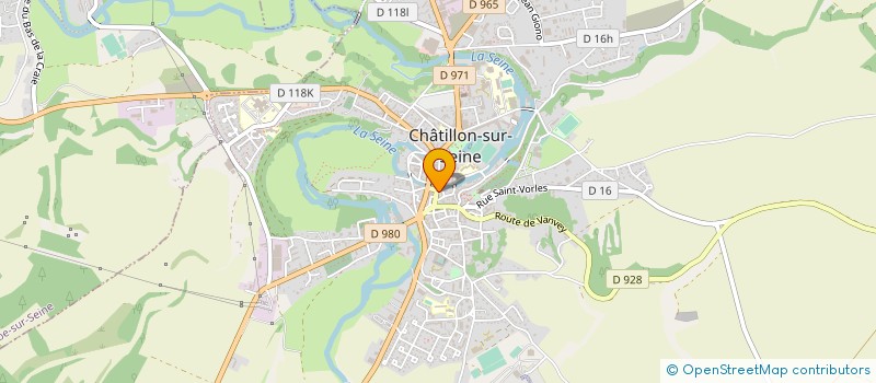 localisation de l'entreprise MADAME YVONNE BESANCON à CHATILLON-SUR-SEINE