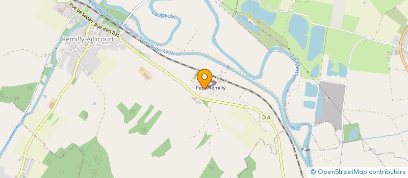 localisation de l'entreprise MADAME YVONNE BONNE  REMILLY-AILLICOURT