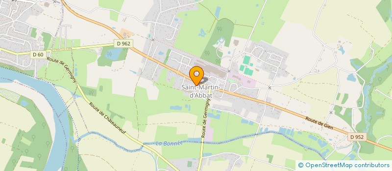 localisation de l'entreprise MADAME YVONNE BOTHIER à GERMIGNY-DES-PRES
