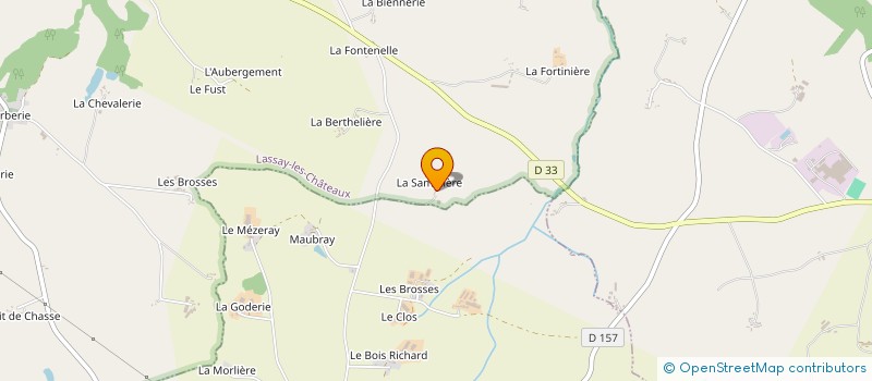localisation de l'entreprise MADAME YVONNE BOUSSELET à LASSAY-LES-CHATEAUX