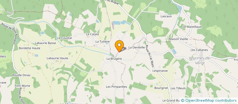 localisation de l'entreprise MADAME YVONNE BOYSSAVIE  LACROPTE