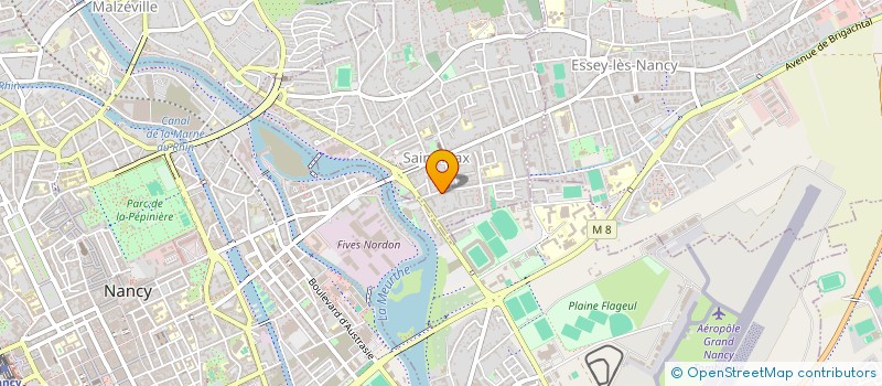 localisation de l'entreprise MADAME YVONNE BRAUN  SAINT-MAX