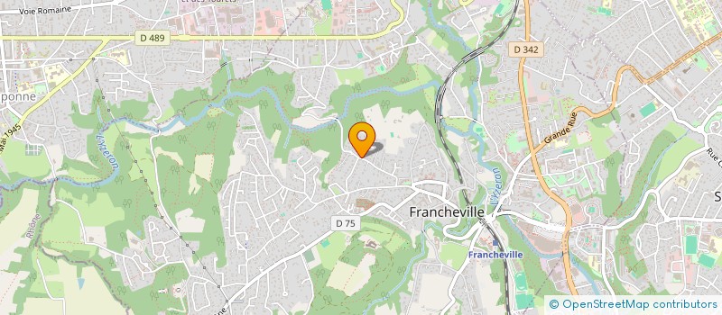 localisation de l'entreprise MADAME YVONNE CARPENTIER  FRANCHEVILLE