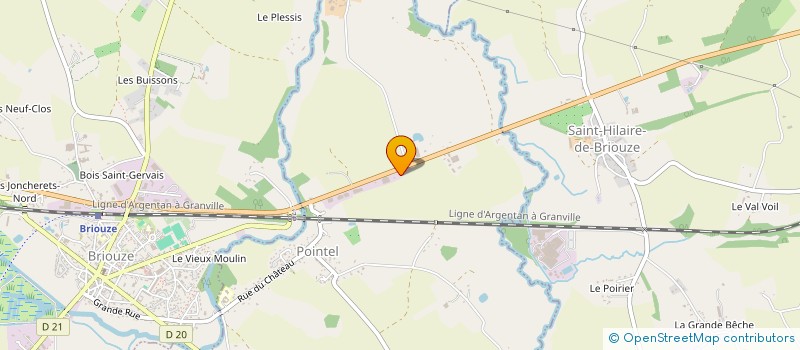 localisation de l'entreprise MADAME YVONNE CHEVALLIER à SAIRES-LA-VERRERIE