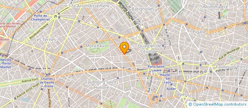 localisation de l'entreprise MADAME YVONNE CLATIN  PARIS