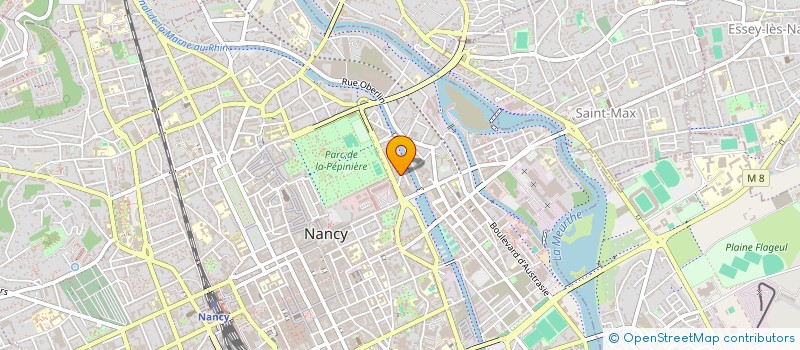 localisation de l'entreprise MADAME YVONNE CLOET  NANCY