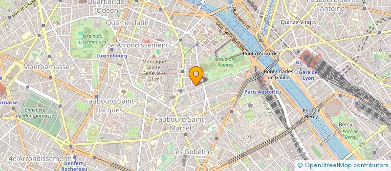 localisation de l'entreprise MADAME YVONNE COLLIS  PARIS