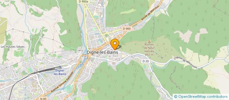 localisation de l'entreprise MADAME YVONNE COMITE à DIGNE-LES-BAINS