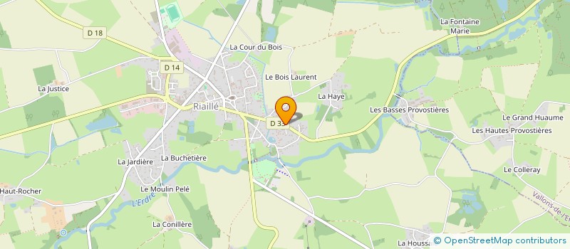 localisation de l'entreprise MADAME YVONNE CORNUAILLE  RIAILLE