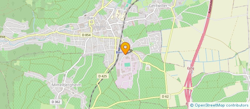 localisation de l'entreprise MADAME YVONNE COSSUTA  BARR