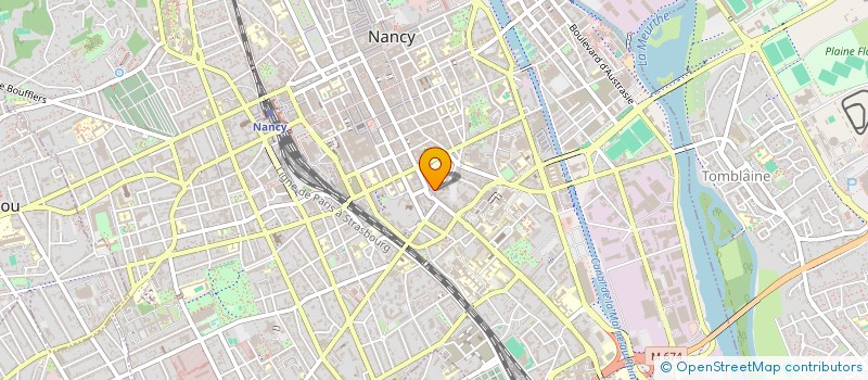 localisation de l'entreprise MADAME YVONNE COUCHOT  NANCY