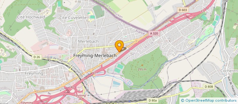 localisation de l'entreprise MADAME YVONNE DAUPHIN  ROSBRUCK