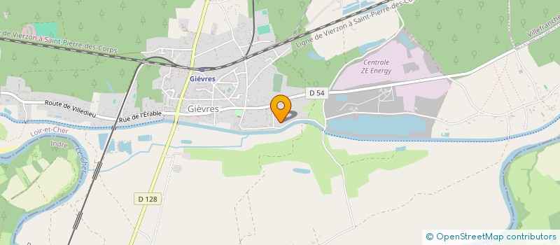 localisation de l'entreprise MADAME YVONNE DE CRESPIN DE BILLY  BILLY