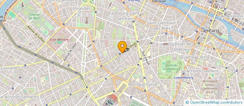 localisation de l'entreprise MADAME YVONNE DEMEUZY  PARIS