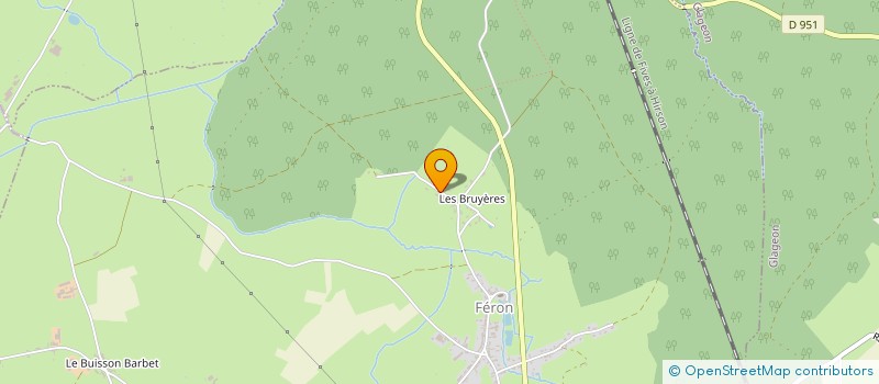 localisation de l'entreprise MADAME YVONNE DRANCOURT  FERON