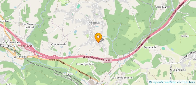 localisation de l'entreprise MADAME YVONNE DUFOURNEAUD à PEYRIGNAC