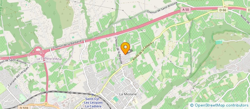 localisation de l'entreprise MADAME YVONNE FAMBRINI à SAINT-CYR-SUR-MER