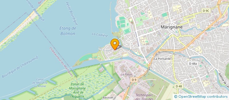 localisation de l'entreprise MADAME YVONNE FAVILLI à MARIGNANE