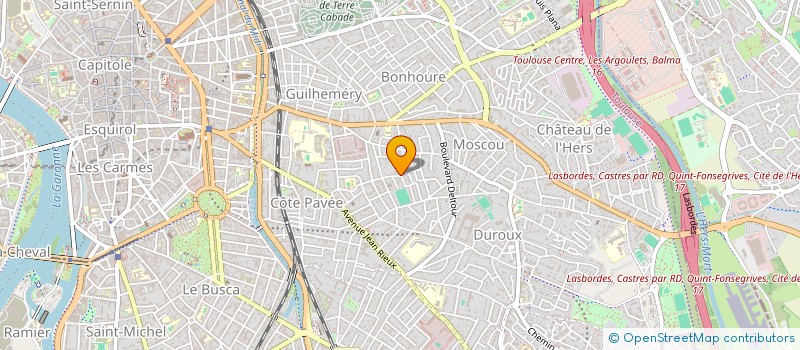 localisation de l'entreprise MADAME YVONNE FISCHER à TOULOUSE