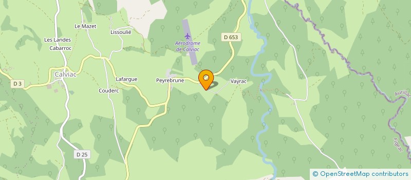 localisation de l'entreprise MADAME YVONNE FREGEAC  SOUSCEYRAC-EN-QUERCY