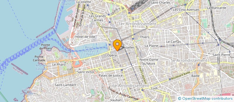 localisation de l'entreprise MADAME YVONNE FUERI à MARSEILLE