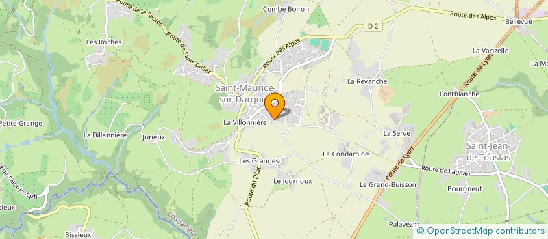 localisation de l'entreprise MADAME YVONNE GROUSSET à CHABANIERE