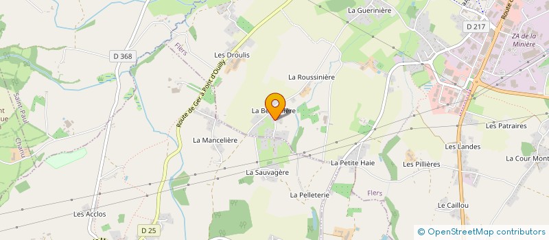 localisation de l'entreprise MADAME YVONNE GUERIN à FLERS
