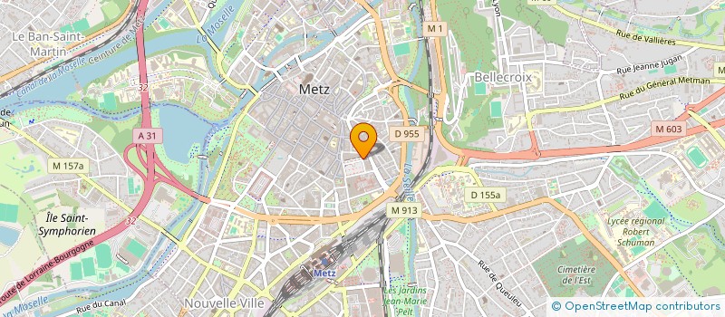 localisation de l'entreprise MADAME YVONNE GUIDOT  METZ