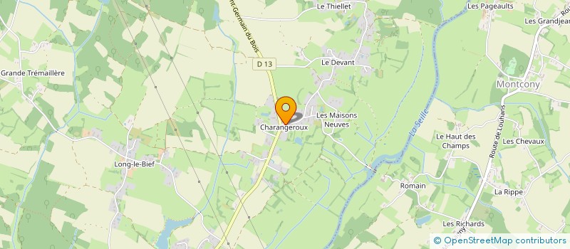 localisation de l'entreprise MADAME YVONNE GUILLEMAUT à SAINT-USUGE