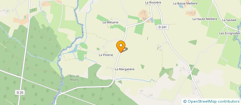 localisation de l'entreprise MADAME YVONNE GUILLOCHIN à LES MONTS-D'ANDAINE