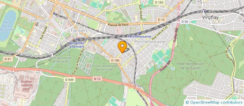localisation de l'entreprise MADAME YVONNE HELDHELD à VERSAILLES