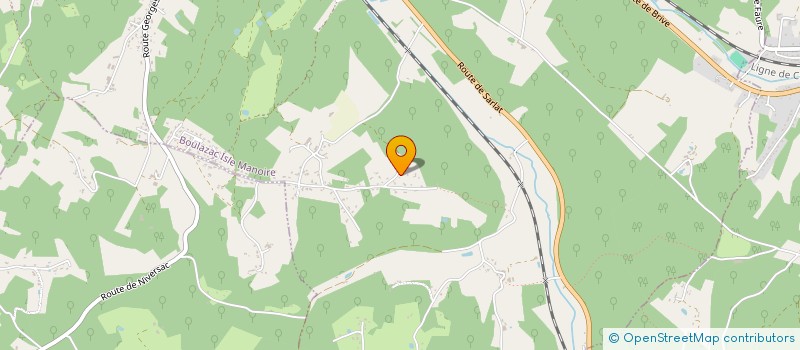 localisation de l'entreprise MADAME YVONNE LABONTE  BOULAZAC ISLE MANOIRE