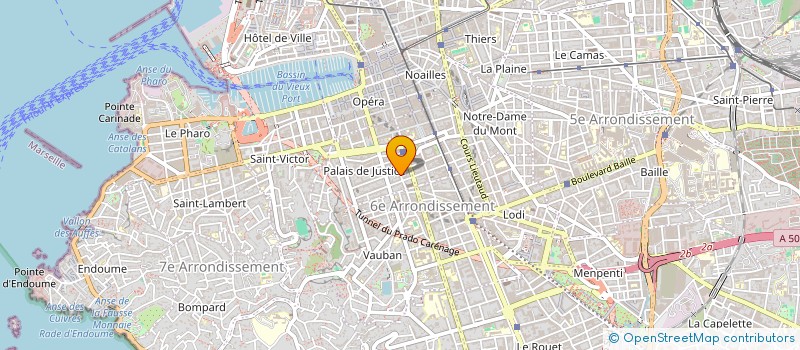 localisation de l'entreprise MADAME YVONNE LAGNEAUX à MARSEILLE