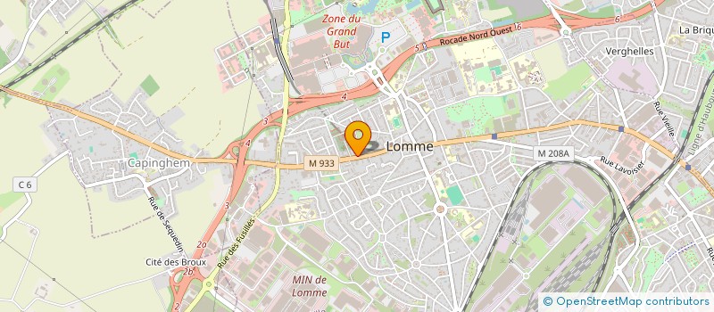 localisation de l'entreprise MADAME YVONNE LEMEINGRE à LILLE