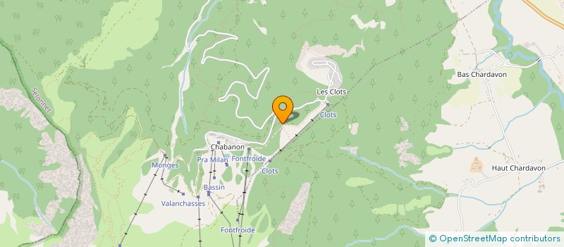 localisation de l'entreprise MADAME YVONNE LOCATELLI  SEYNE