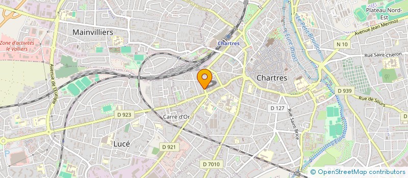 localisation de l'entreprise MADAME YVONNE LUCAS à CHARTRES