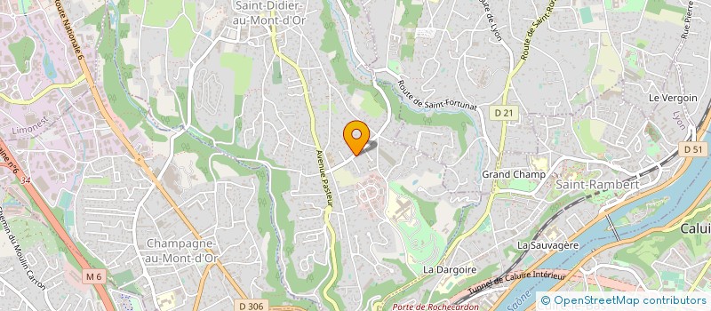 localisation de l'entreprise MADAME YVONNE LUNEL  SAINT-DIDIER-AU-MONT-D OR