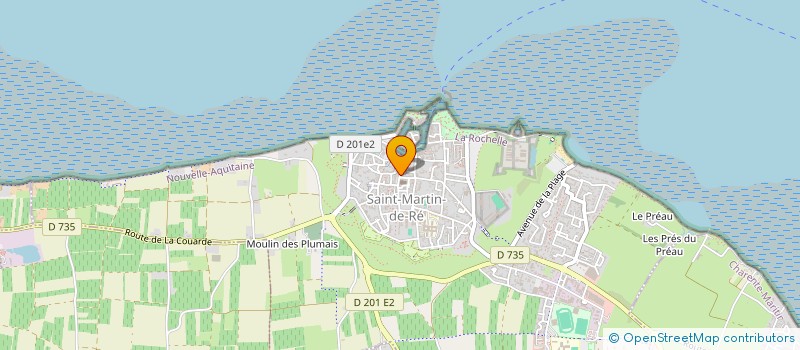 localisation de l'entreprise MADAME YVONNE MARCHEGAY  SAINT-MARTIN-DE-RE