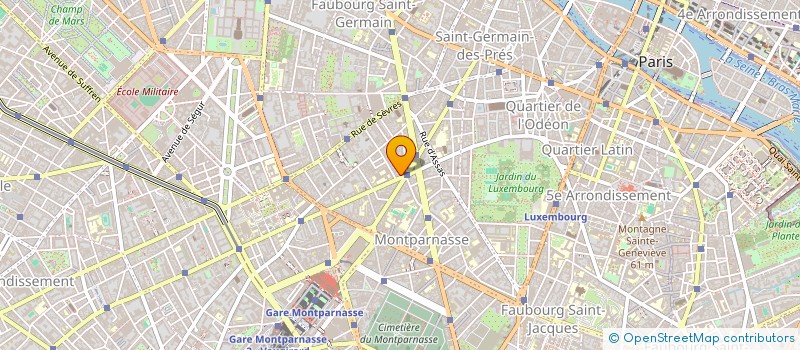 localisation de l'entreprise MADAME YVONNE MBURU  PARIS