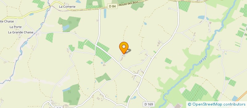 localisation de l'entreprise MADAME YVONNE MENARD  MONTILLIERS