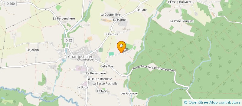 localisation de l'entreprise MADAME YVONNE MONTECOT à LONLAY L'ABBAYE