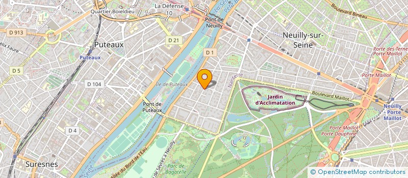 localisation de l'entreprise MADAME YVONNE MOUILBEAU à NEUILLY-SUR-SEINE
