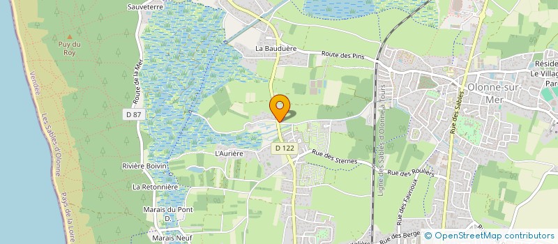 localisation de l'entreprise MADAME YVONNE NGAEMPIO-GOKABI à LES SABLES D'OLONNE